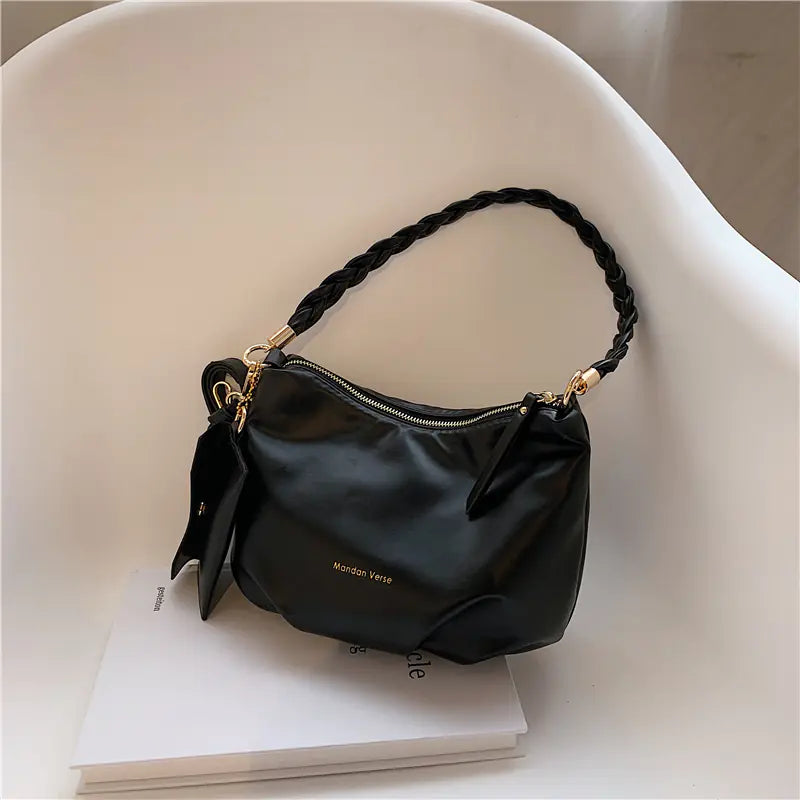 2020 New Korean Style Pleated Bucket Bag for Women