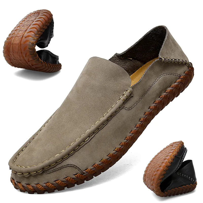 Breathable Casual Slip-On Men's Driving Shoes