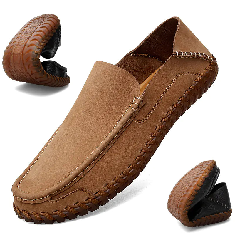 Breathable Casual Slip-On Men's Driving Shoes